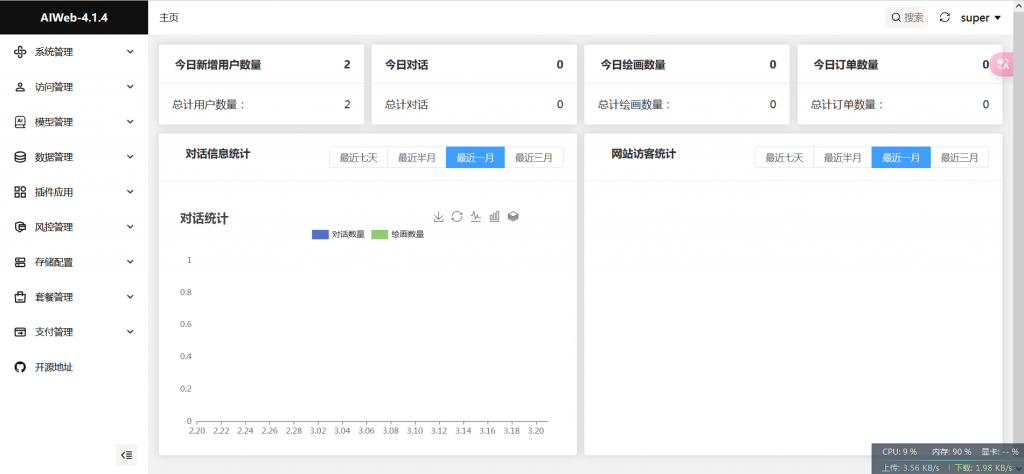 图片[3]-AI Web | AI对话系统可商业化4.1.4开源源码-OE源码网